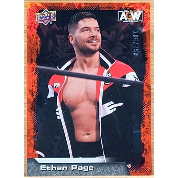 2022 UPPER DECK AEW ETHAN PAGE‎ DYNAMITE #D/299