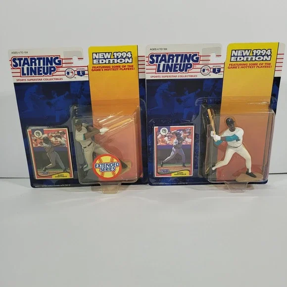 Gary Sheffield‎ 1994 Starting Lineup Florida Marlins Figures Lot of 2 Kenner New