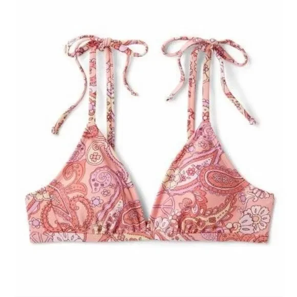 Wild Fable NWT size XS floral bikini top