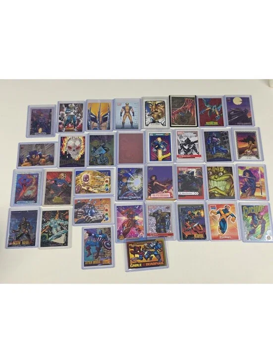 Marvel Lot - Various SP Chase And Inserts Promo & More Xmen Avengers Metal Holo