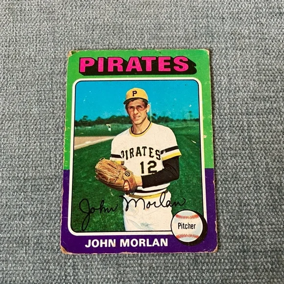 1975 Topps Pittsburgh Pirates Baseball Card Trading Card