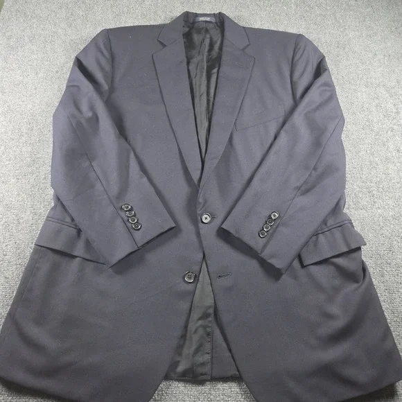 Brooks Brothers Blazer Navy Blue 48R Vitale Barberis Canonico Wool Italy