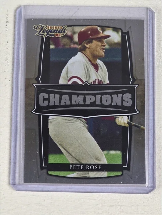 2008 Donruss Sports Legends #C-9 Pete Rose Champions #/1000 Cincinnati Reds
