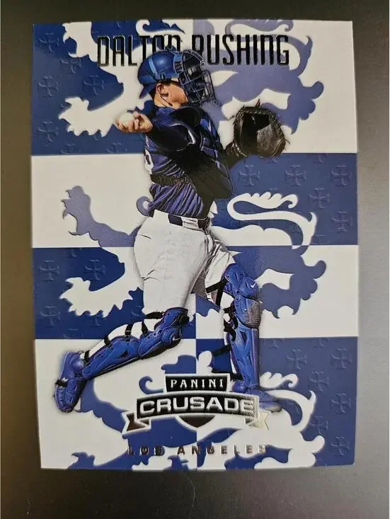 2025 Panini Crusade - Daulton Rushing #62 - Dodgers