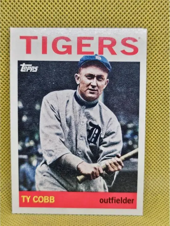 Ty Cobb - HOF - 2025 Topps Archives #77 - Tigers - RAW mint