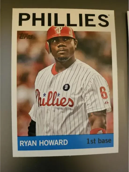 Ryan Howard - 2025 Topps Archives #41 - Phillies - RAW mint