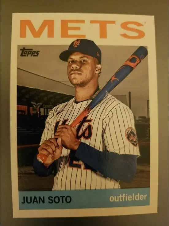 Juan Soto - Mets - 2025 Topps Archives #50 - NY Mets - RAW mint