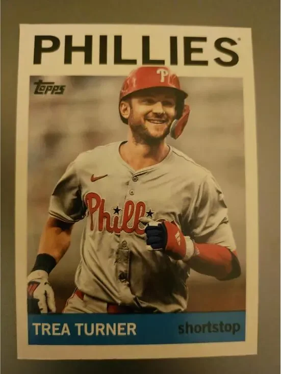 Trea Turner - 2025 Topps Archives #52 - Phillies - RAW mint