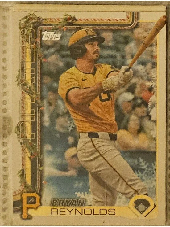 2025 Topps Holiday - Bryan Reynolds - #H138 - Pirates