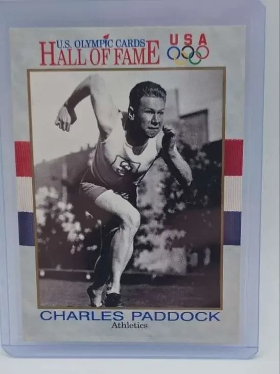 1991 Impel U.S. Olympic Hall of Fame #85 Charles Paddock Card