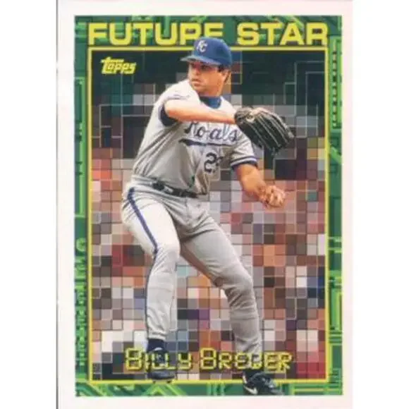 1994 Topps Billy Brewer FS, RC # 123 Kansas City Royals