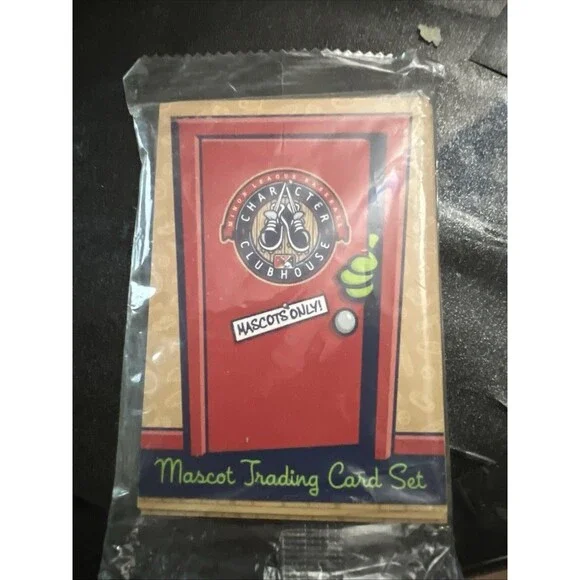Grandstand Character Clubhouse Mascot Trading Card Set Sealed