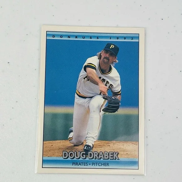 Donruss 1992 Doug Drabek 209 Pittsburgh Pirates MLB Base Set Baseball Card
