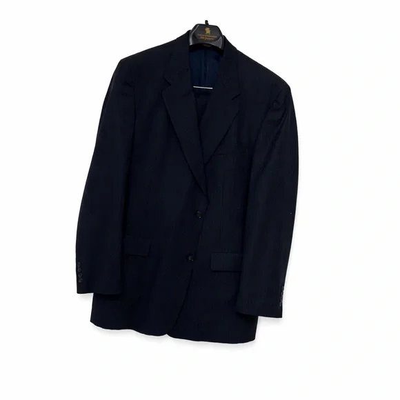 Classic Black Single-Breasted Suit