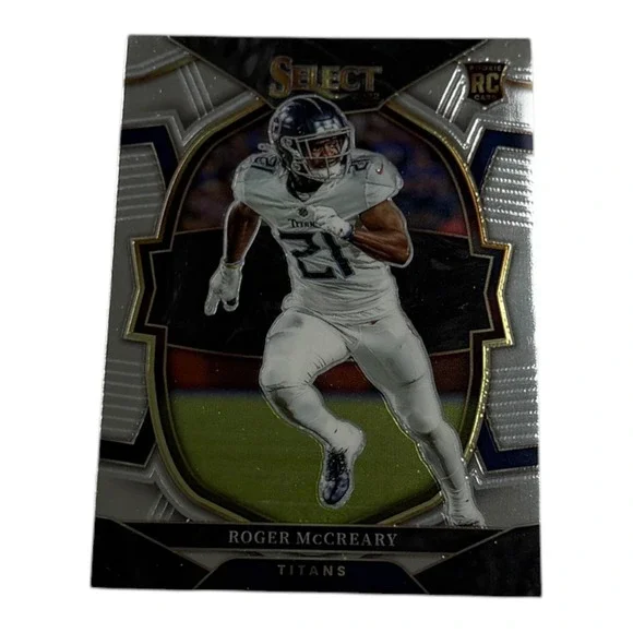 2022 Panini Select Roger McCreary Rookie Card #40 Concourse Tennessee Titans NFL