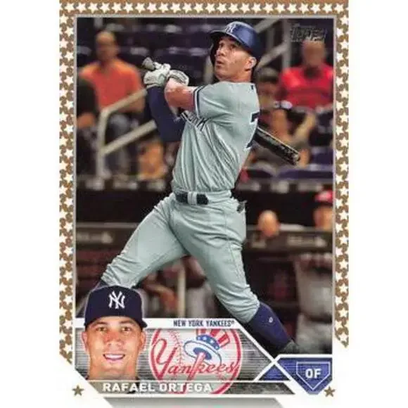 2023 Topps Gold Star Gold Star Rafael Ortega #607 New York Yankees
