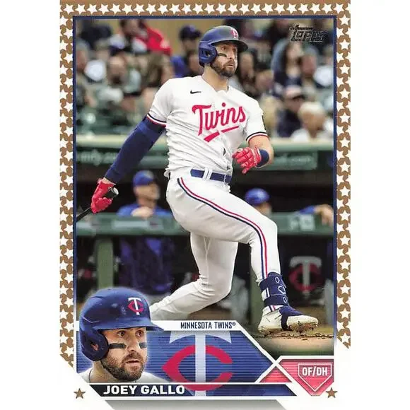 2023 Topps Gold Star Gold Star Joey Gallo #604 Minnesota Twins