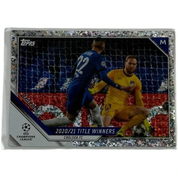 Title Winners 2021-22‎ Topps UEFA Champions League Sparkle Foil #16 Chelsea FC
