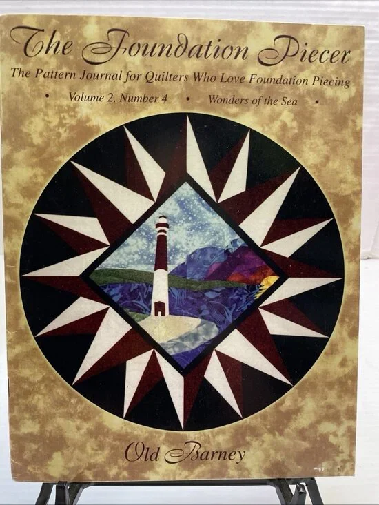 The Foundation Piecer Wonders of the Sea Volume 2 Number 4 Quilting Piecing EUC