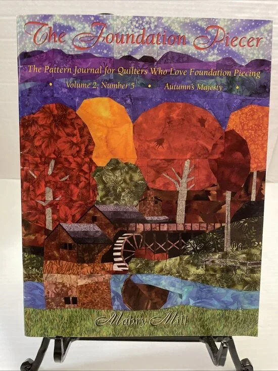 The Foundation Piecer Autumn's Majesty Volume 2 Number 5 Quilting Piecing - EUC