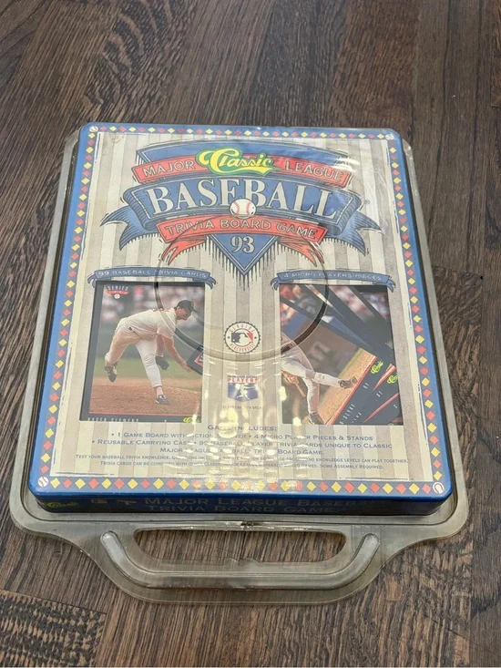 1993 Classic Major League Baseball Trivia Board Game - NWT
