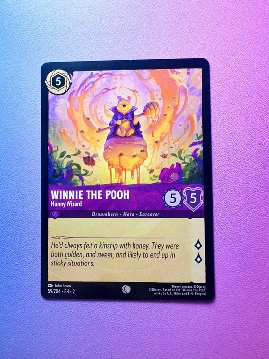 winnie the pooh - 59/204 (common) — lorcana: rise of the floodborn