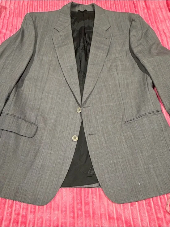 RARE VINTAGE Burberrys Men’s Pure New Wool SUIT MONACO MADE IN WEST GERMANY