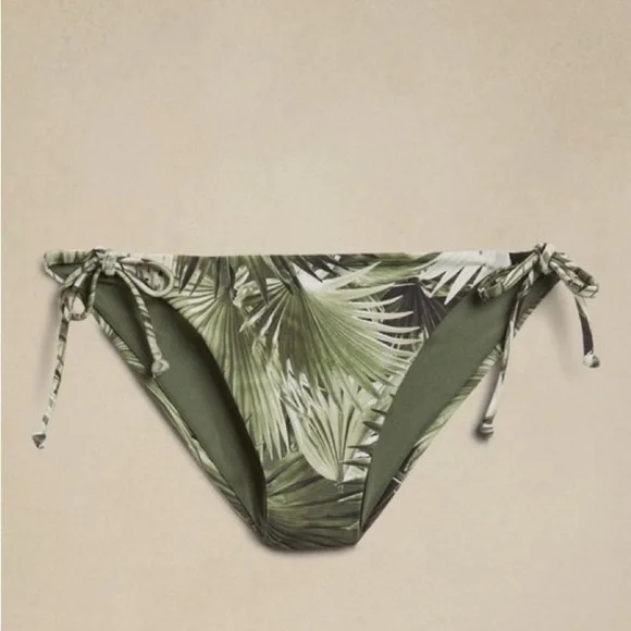 NWT! Onia x Banana Republic Palm Print Kate Bikini Bottom - Multiple Sizes 🏝️