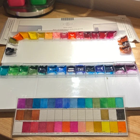 HOLBEIN - 33 Watercolor (Mijello 36 Palette)