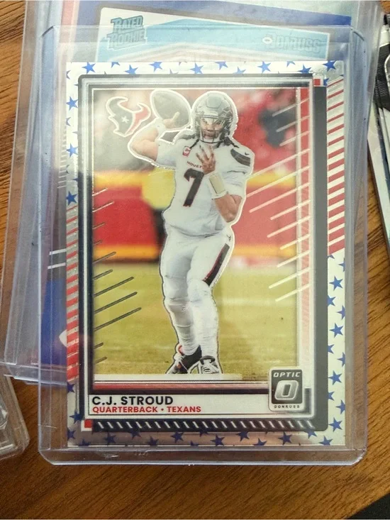 C.J. Stroud Football Trading Card - White Uniform