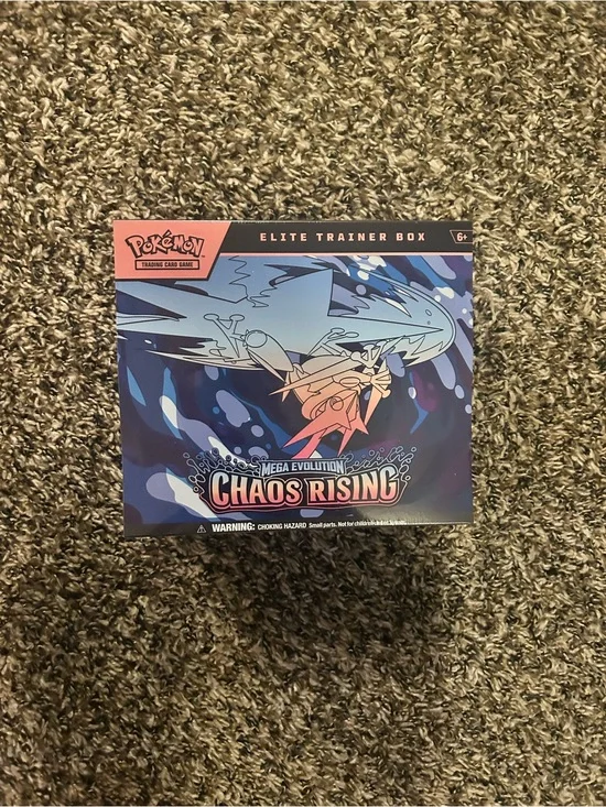 Pokémon Chaos Rising Elite Trainer Box new sealed