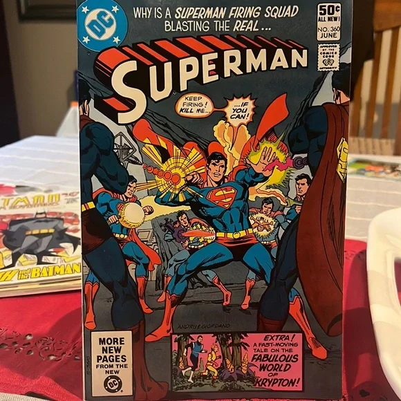Superman #360 Vol #43 (June 1981) DC Comic Book Vintage