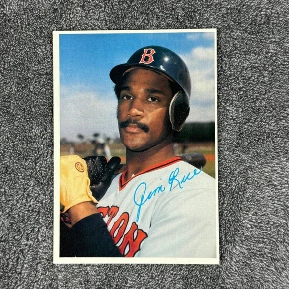 1980 Topps Jim Rice Boston Red Sox 5x7 Card Number 5 of 60‎ MLB Hall of Fame