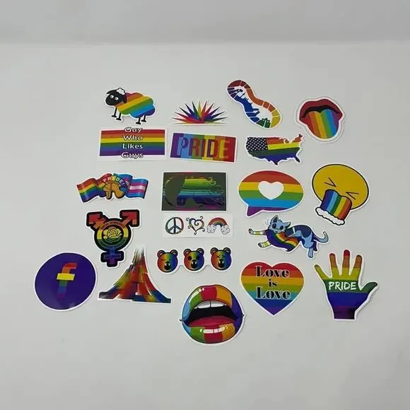 Bundle of LGBTQ Pride stickers🌈