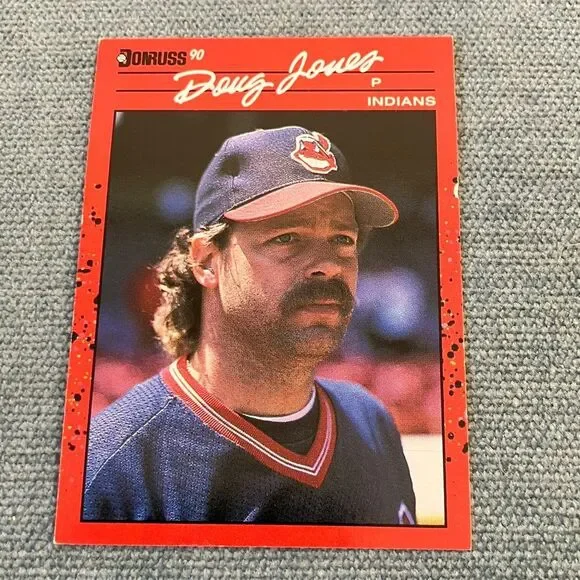 1990 Donruss Cleveland Indians Baseball Card Trading Card