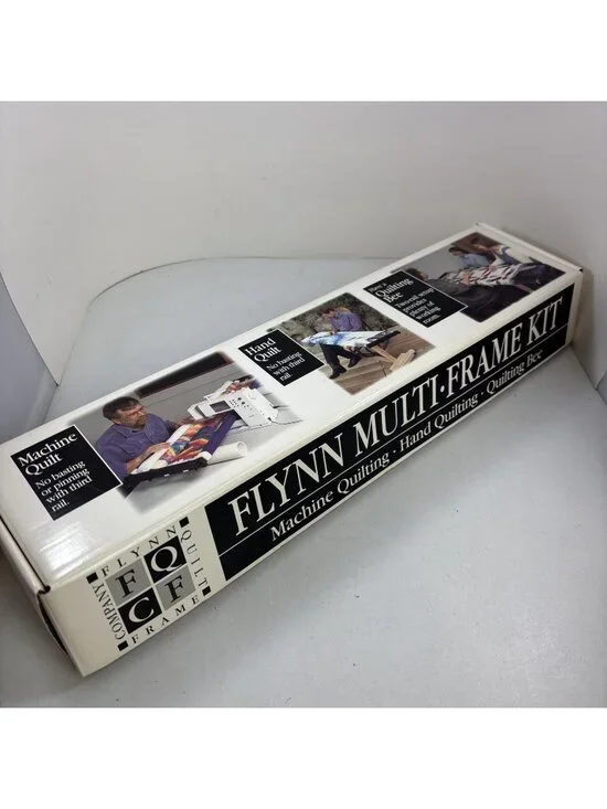 Flynn Quilt Company Multi-Frame Kit Machine Hand Quilting No-Baste System 2002