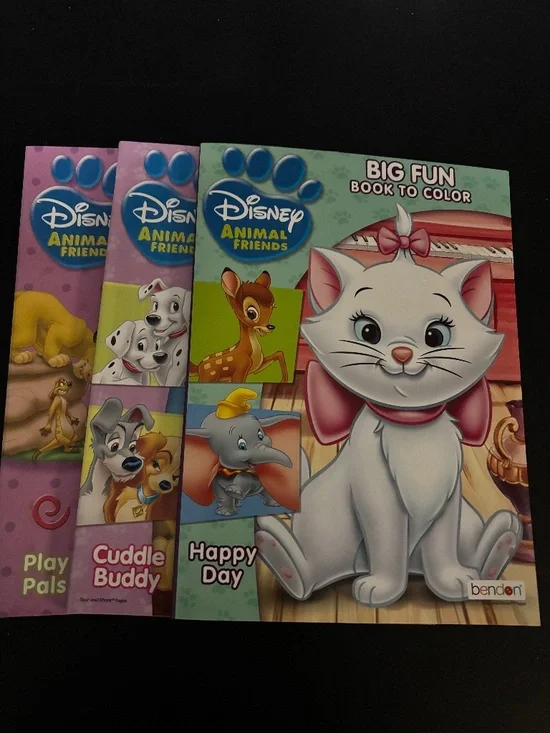 Disney Coloring books X 3
