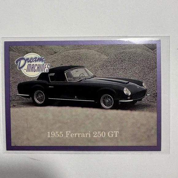 1955 Ferrari 250 GT Automobile Dream‎ Machines Trading Card Imperial Palace 1991