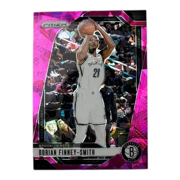 2024-25 Panini Prizm Dorian Finney-Smith Brooklyn Nets Pink Ice Prizm‎ No 108
