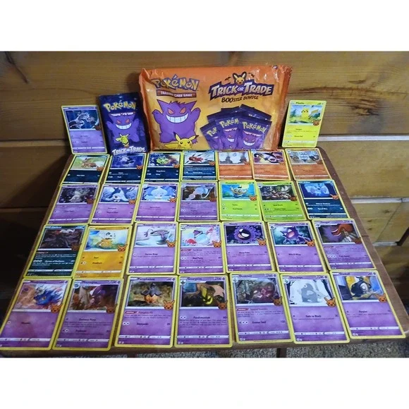 Pokemon Trick or‎ Trade Halloween 2022 Full Card Set of 30 Mint Never Played