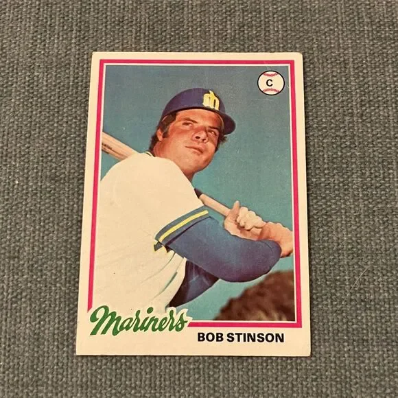 1978 Topps Seattle Mariners Baseball Card Trading Card