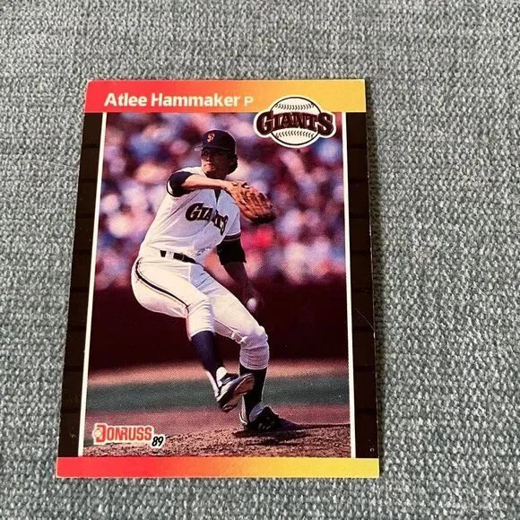 1989 Donruss San Francisco Giants Baseball Card Trading Card