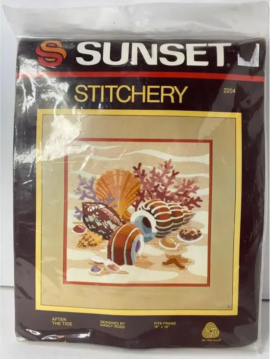Vintage '82 Sunset Stitchery 2204 