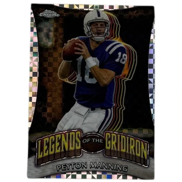 2024 Topps Chrome Xfractor PEYTON MANNING #LOG-2 Legends Of The Gridiron COLTS‎