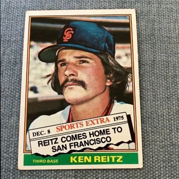 1976 Topps San Francisco Giants Baseball Card Trading Card