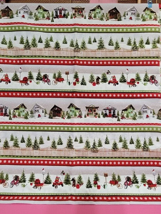 Holiday Happy Place Jan Shade Beach Henry Glass Fabrics Sewing Fabric (1024)