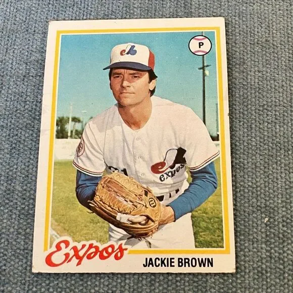 1978 Topps Montreal Expos Baseball Card Trading Card