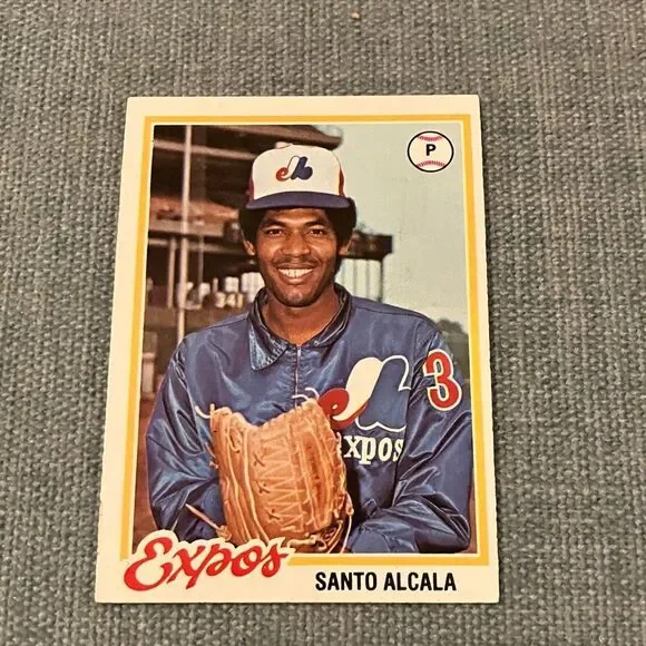 1978 Topps Montreal Expos Baseball Card Trading Card