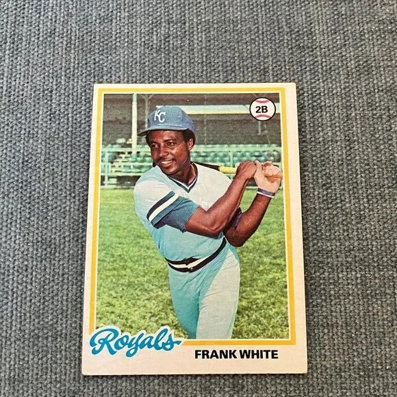 1978 Topps Kansas City Royals Baseball Card Trading Card