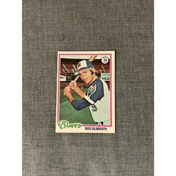 1978 Topps Atlanta Braves Baseball Card Trading Card